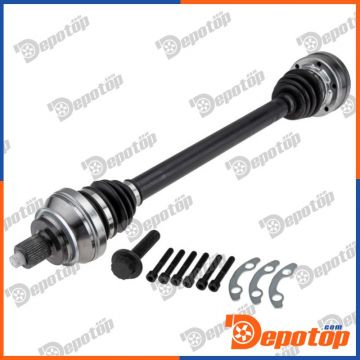 Demi-Arbre de Transmission ATM avant arrière pour AUDI | NPW-AU-044, 8W0501203D